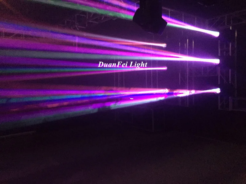 4 шт. Новое поступление светодиодный прожектор 80 Вт с движущейся головкой для