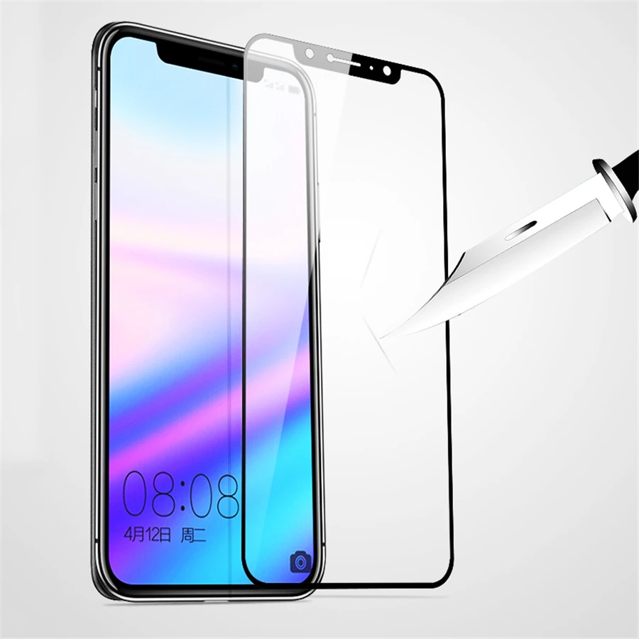 Защитное стекло для Xiaomi Redmi Note 6 5 Pro Choetech 9H полное клеевое закаленное 4x s2 Защитная