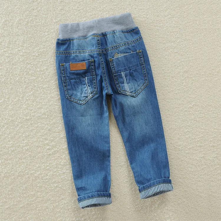 Г. Весенне-осенние хлопковые джинсы для мальчиков детские джинсы для мальчиков, штаны Одежда для детей одежда для малышей Детские джинсы рост от 90 до 160 см