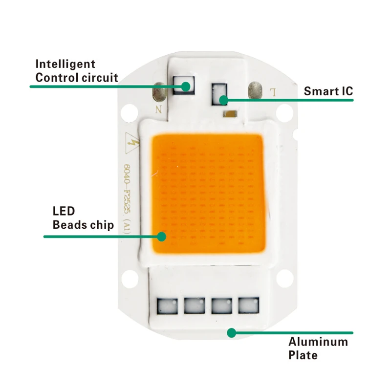 Светодиодный фитолампа полного спектра для выращивания растений 100 Вт 150 10 50