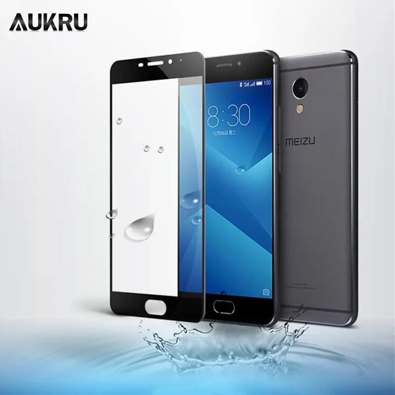 AUKRU Премиум Защитная Стекло на для Meizu U20 U10 M6 полное покрытие закаленное пленка