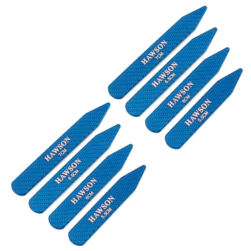 Повседневный металлический воротник HAWSON 8 шт. жесткие прокладки для костей