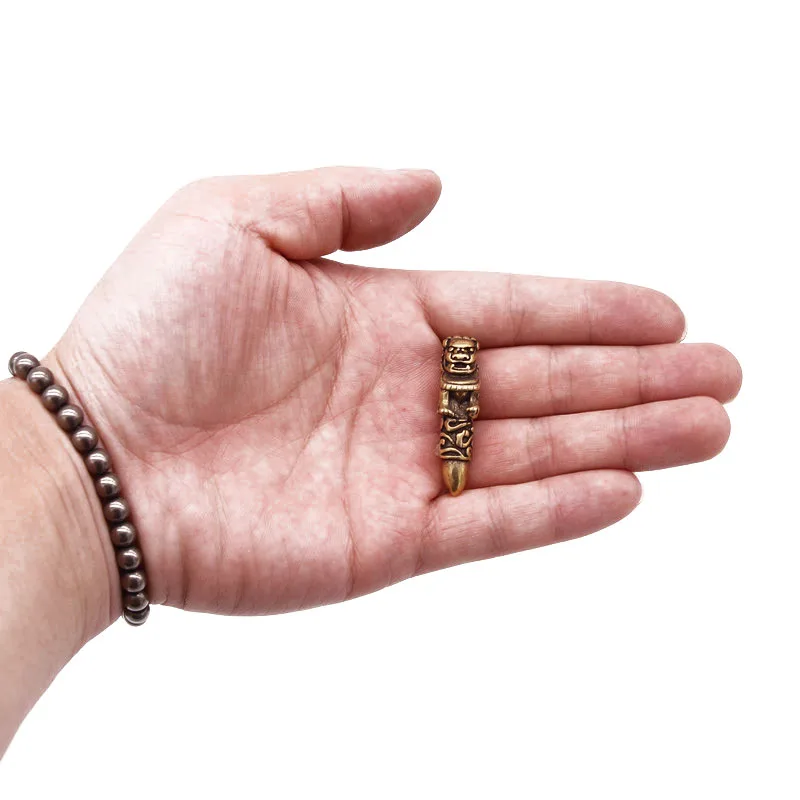 Edc латунная подвеска в виде Бога-хранителя льва городской дом злых духов Льва