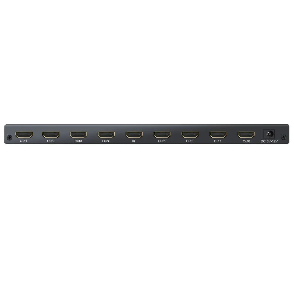 Neoteck 1 в 8 Выход HDMI 2,0 сплиттер поддержка 4 к/60 Гц YUV 4:4:4 HDR 1 в 8 Выход HDMI распределительный усилитель для Xbox One X PS4
