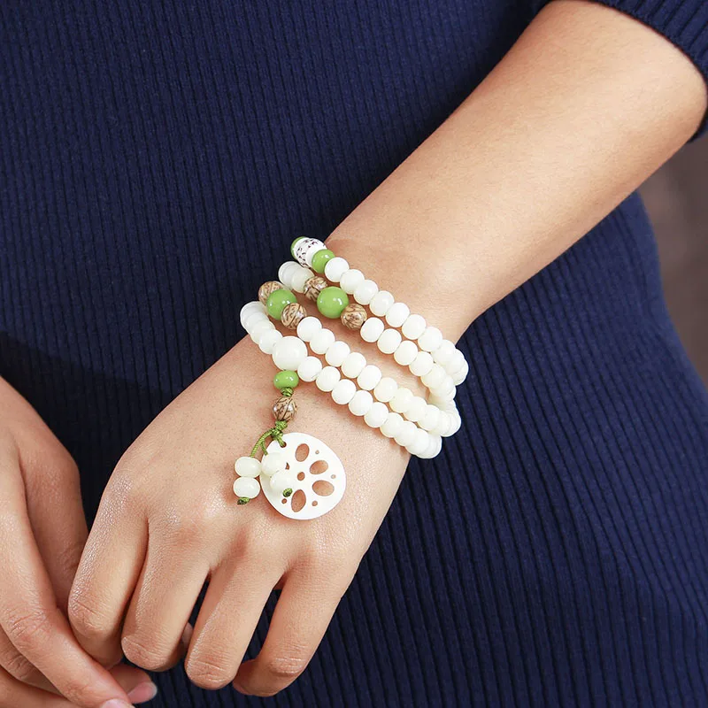 Различные стили можно выбрать ювелирные изделия свитер цепь ручной работы белый