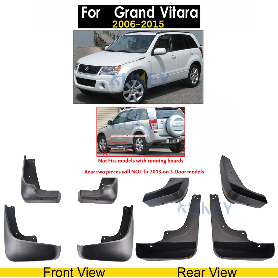 Автомобильные Брызговики для Suzuki Alto Swift SX4 S-Cross Scross Grand Vitara Jimny Escudo Брызговики