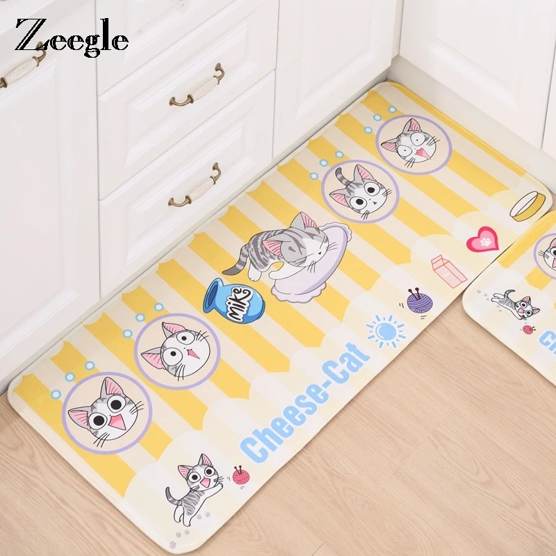Zeegle детская Спальня ковры открытый входная дверь абсорбент для кухни коврики