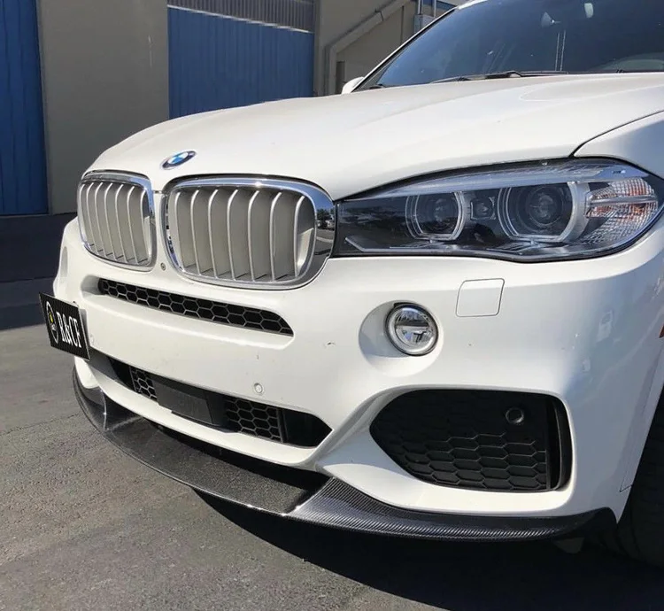 Передний спойлер из углеродного волокна для 2016 17 18 BMW F15 X5 M спортивный