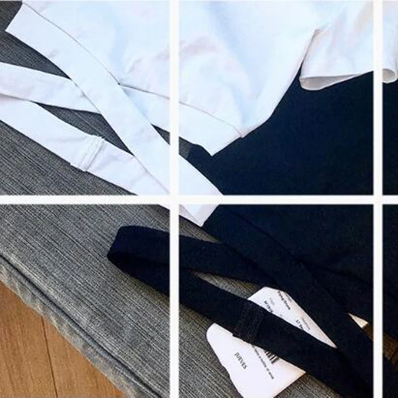 Футболка женская однотонная с коротким рукавом пикантный стильный топ круглым