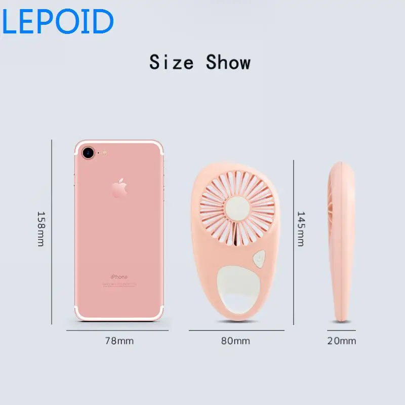 LEPOID портативный вентилятор портативный Перезаряжаемый мини-вентиляторы USB карманные воздушные вентиляторы