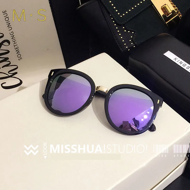 Женские Классические солнцезащитные очки MS 2018 брендовые дизайнерские кошачий