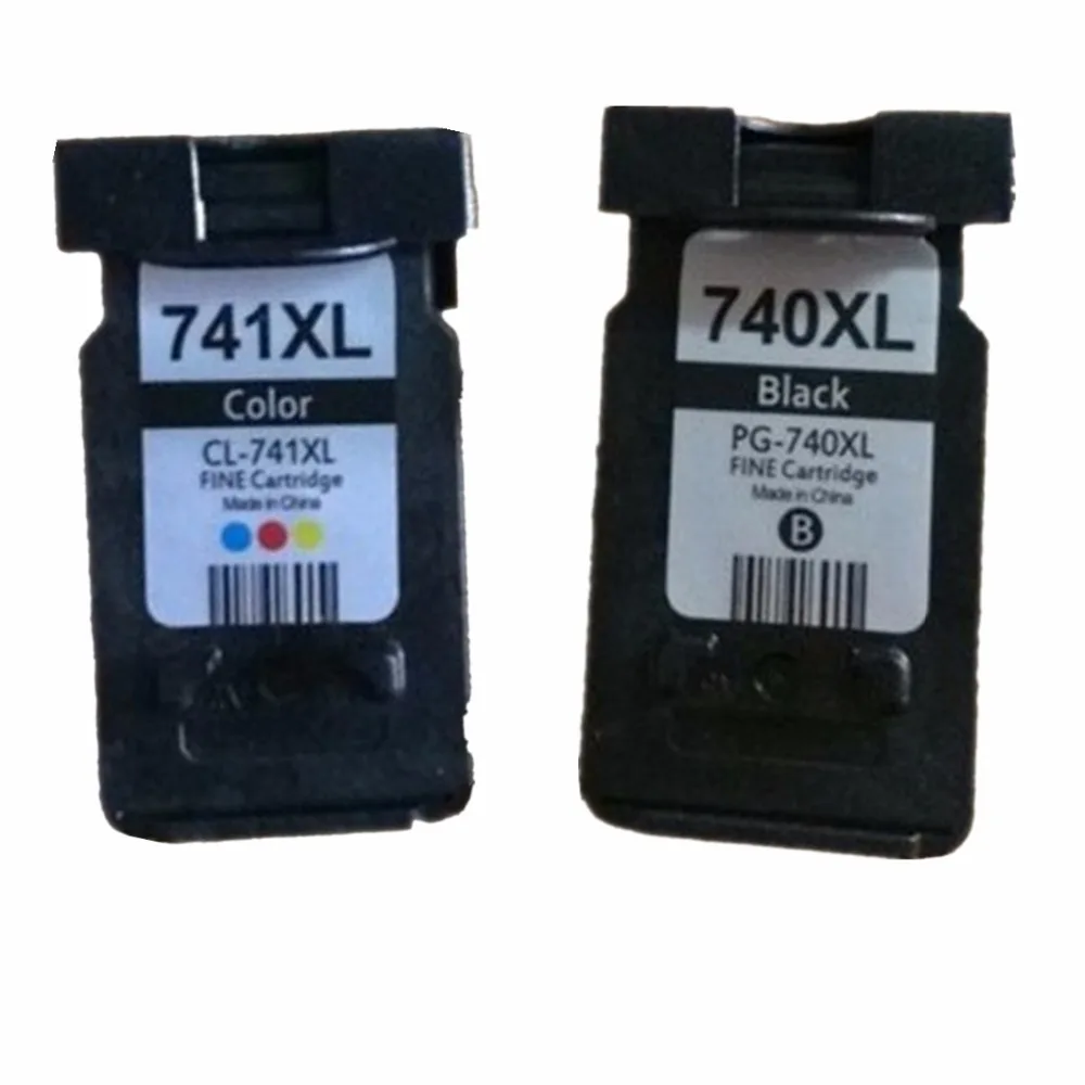 1 комплект + Bk восстановленные чернильные картриджи для Canon PG 740 XL 740XL PG740 Pixma MX517 MX437