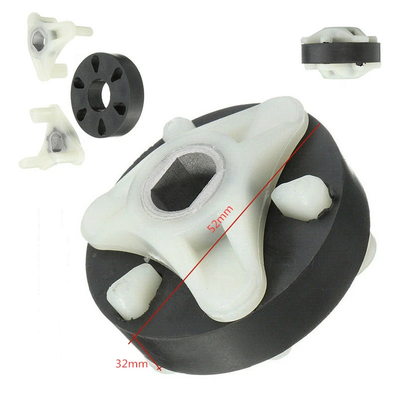 Мотор для стиральной машины Соединительная муфта металлическая вставка Whirlpool