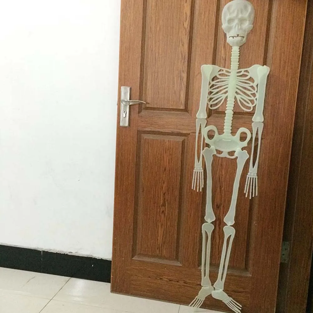 150 см Хэллоуин Игрушка Дети взрослый забавные светящиеся &quotскелетная&quot