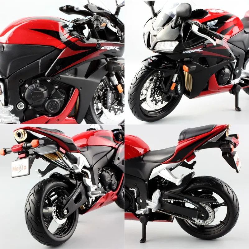 Классический 1:12 Масштаб Maisto Honda CBR 600RR CBR600RR литая модель moto rcycle гоночные автомобили Реплика супер велосипед хобби игра игрушка