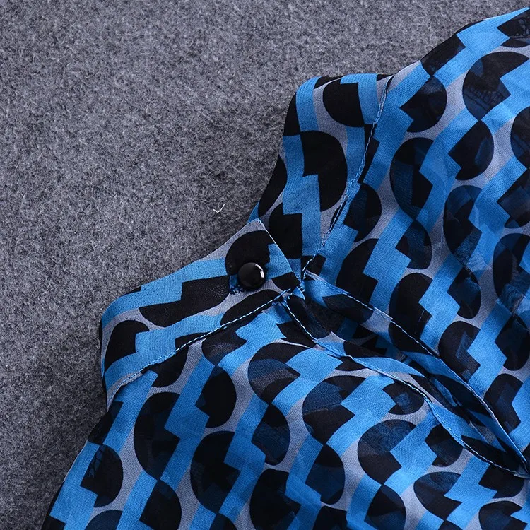 Женское Шелковистое платье с принтом летнее Брендовое Привлекательное для