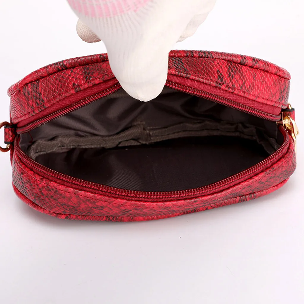 Women Outdoor Leopard Zipper Messenger Bag Sports Chest Bag Waist Bag bolsa feminina Lady luxury handbags women bags designer