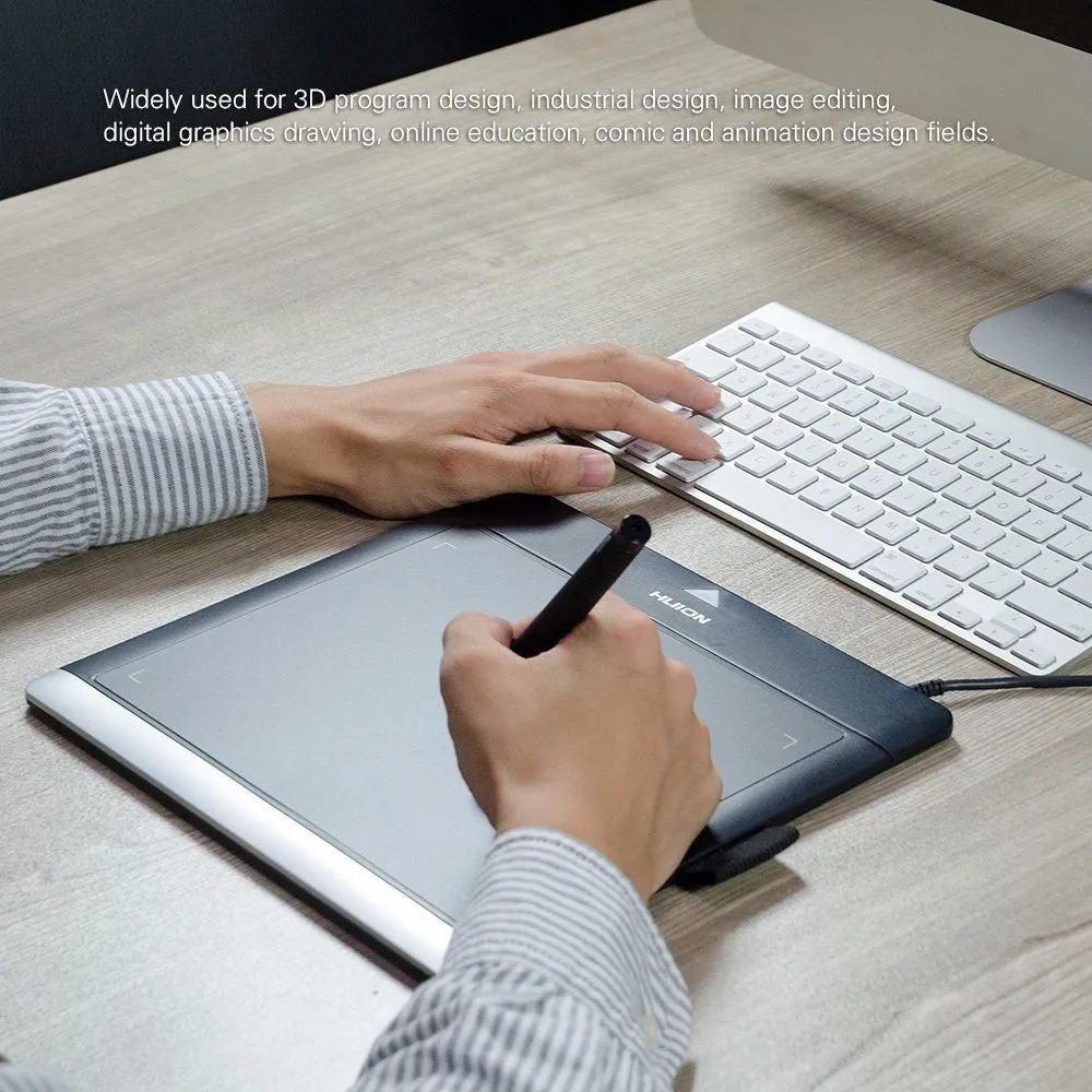 Huion 680TF профессиональная 2048 Lelves цифровая ручка usb графика доска для рисования встроенный слот карты Micro SD планшет 3 цвета