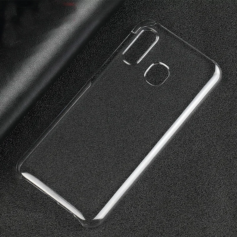 Ультрапрозрачный жесткий чехол-накладка из поликарбоната для Samsung Galaxy A40/A70 |