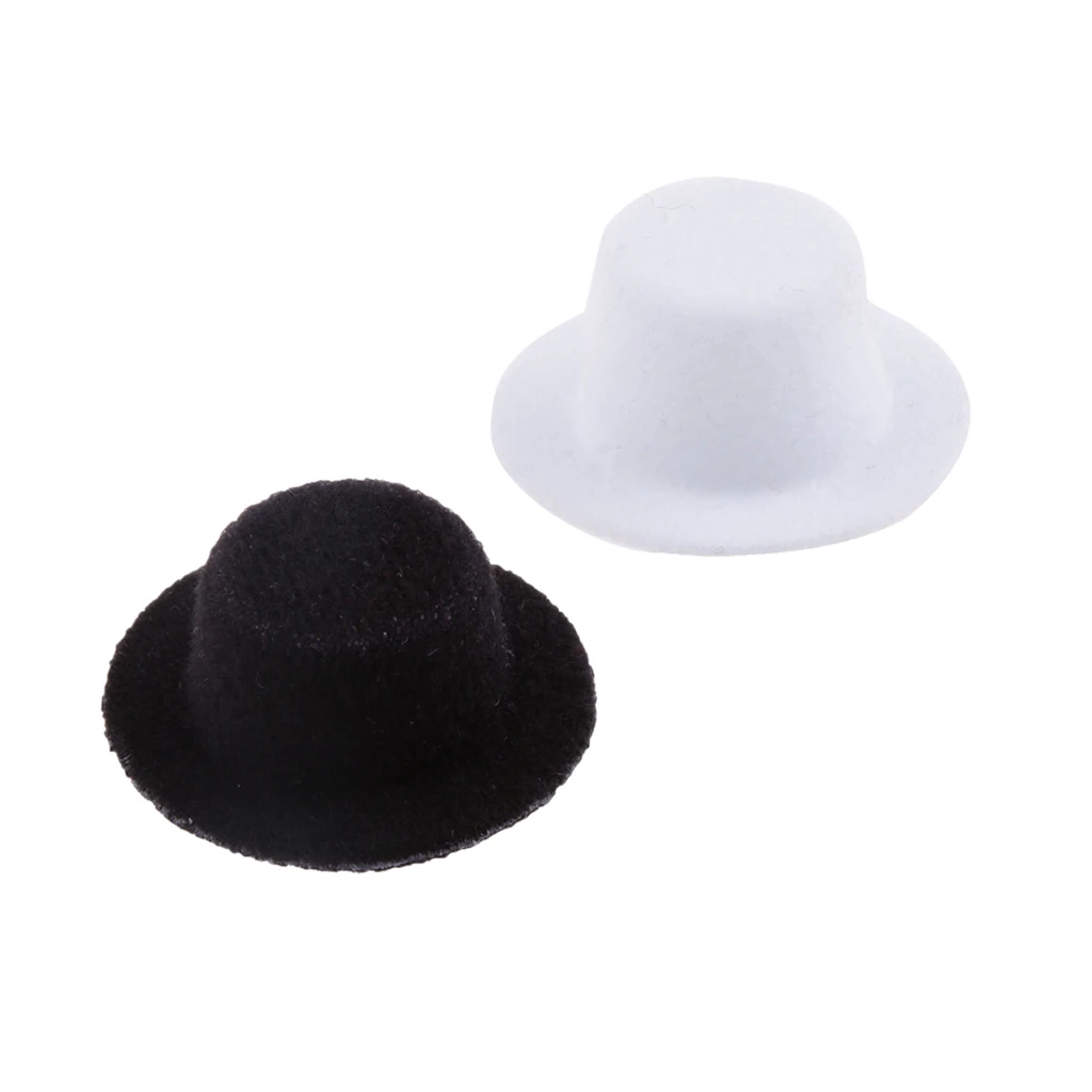 2 Pieces 1/12 Bower Hat DollHouse Miniature Home Supermarket Store Ornaments | Игрушки и хобби