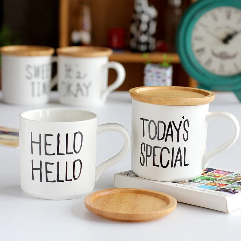 Креативный сегодня специальное письмо сладкое время белая керамическая