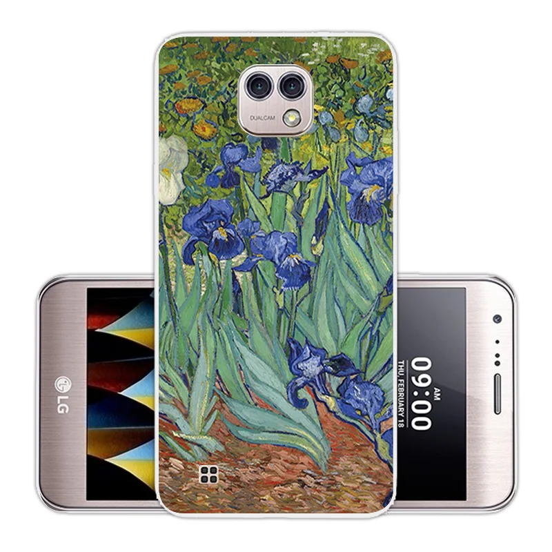 Cases for LG X Cam K580 K580Y Xcam K580DS 5.2 Inch Soft Silicone Clear TPU Marbles Covers Skin Lg |