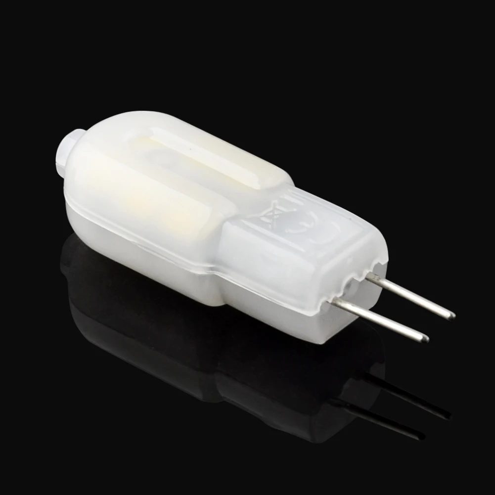 Молочный чехол G4 светодиодный 12 В AC DC COB свет 2 Вт высококачественный светодиодный G4 лампа Тип JC SMD 2835 люстра лампы Замена галогенного света