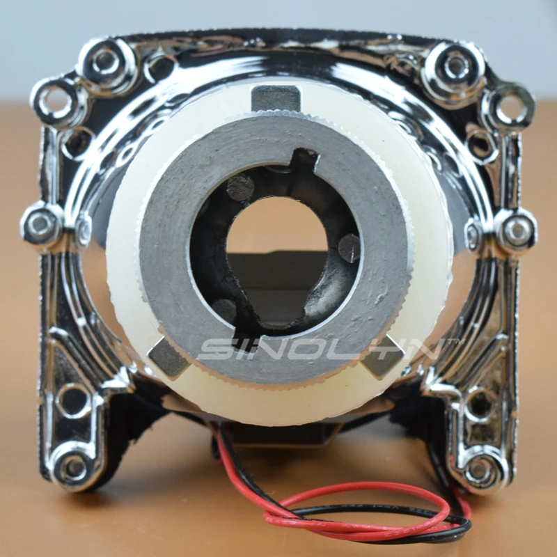 Автомобильный Стайлинг 2,5 дюймов Мини 2,0 D2S HID Биксеноновые линзы проектора фары с серебряными кожухами линзы модифицированные H4, использовать D2S D2H лампы