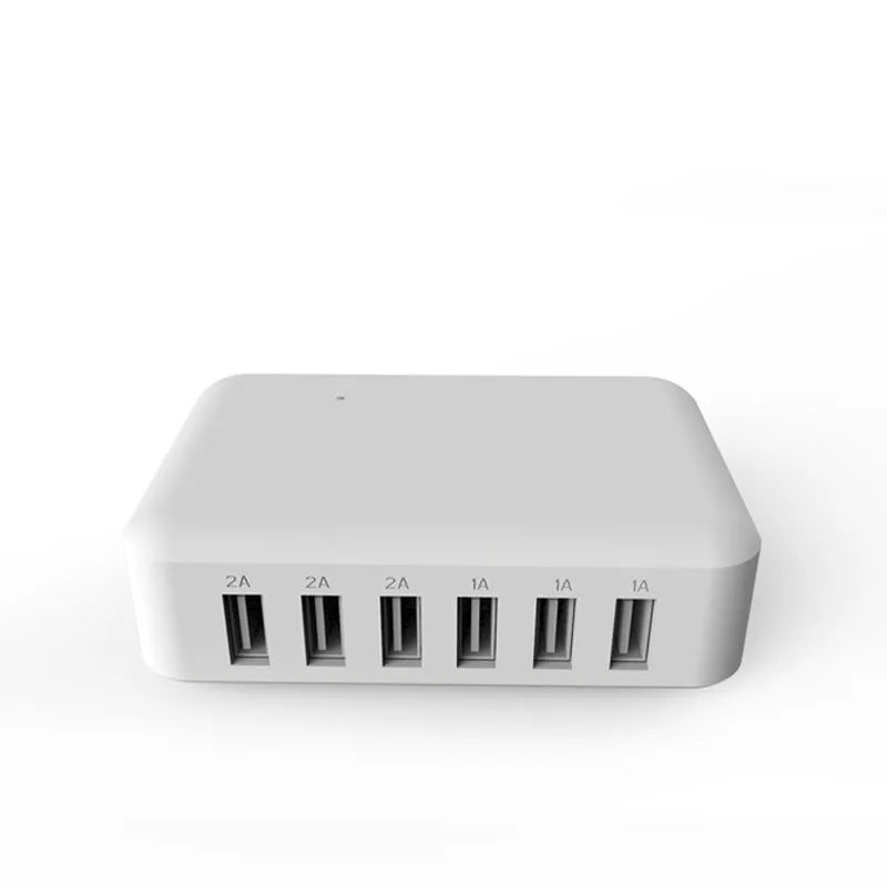 USB 3 0 пластик мульти 6 портов зарядное устройство 5V 2A разветвитель питания
