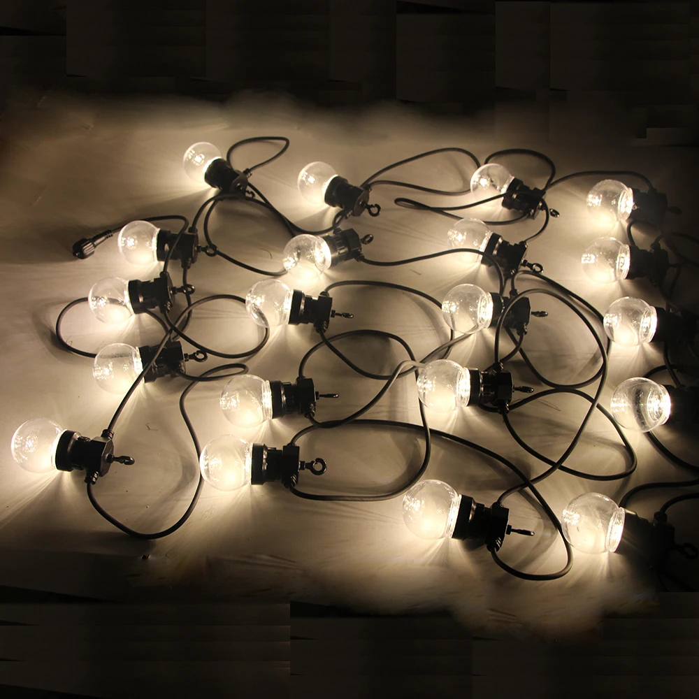 42ft 20 лампы led шар Фея свет шнура Свадебная Рождественский Сказочный фон Свадьба
