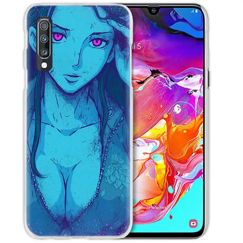 Одна деталь D Луффи чехол для samsung Galaxy A50 A70 A80 A20e A60 A40 A30 A20 A10 A8 A6 плюс A9 A7 жесткий чехол для телефона из поликарбоната с Coque - Цвет: 02