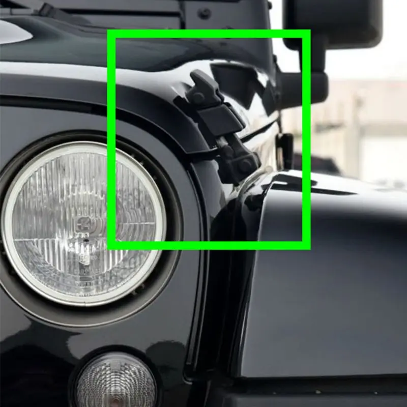 2x автомобиль защелка капота замок Защёлки Пряжка из АБС пластика пригодный для