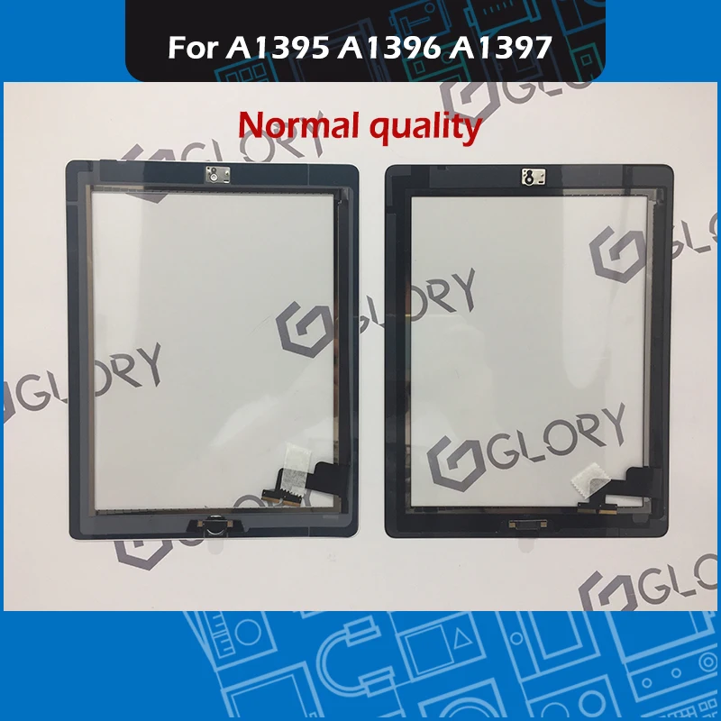 Черно-белая A1395 A1396 A1397 сенсорная панель для iPad 2 дигитайзер Сенсорная передний