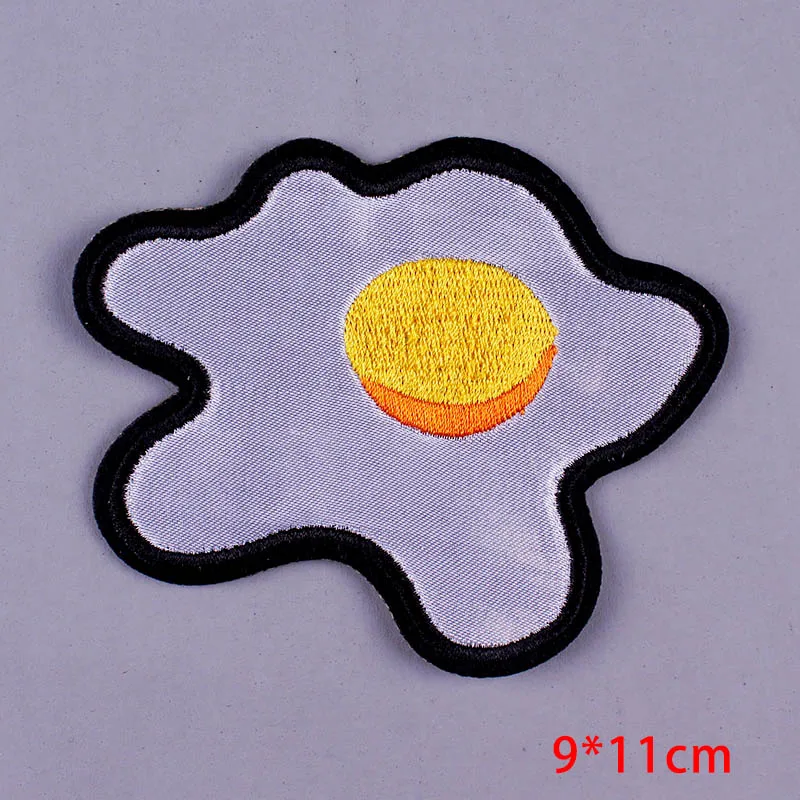3767 Prajna милые вышитые нашивки для одежды DIY мультфильм Железный патч на одежду суши торт значок нашивки наклейки аксессуары F - Цвет: 3767