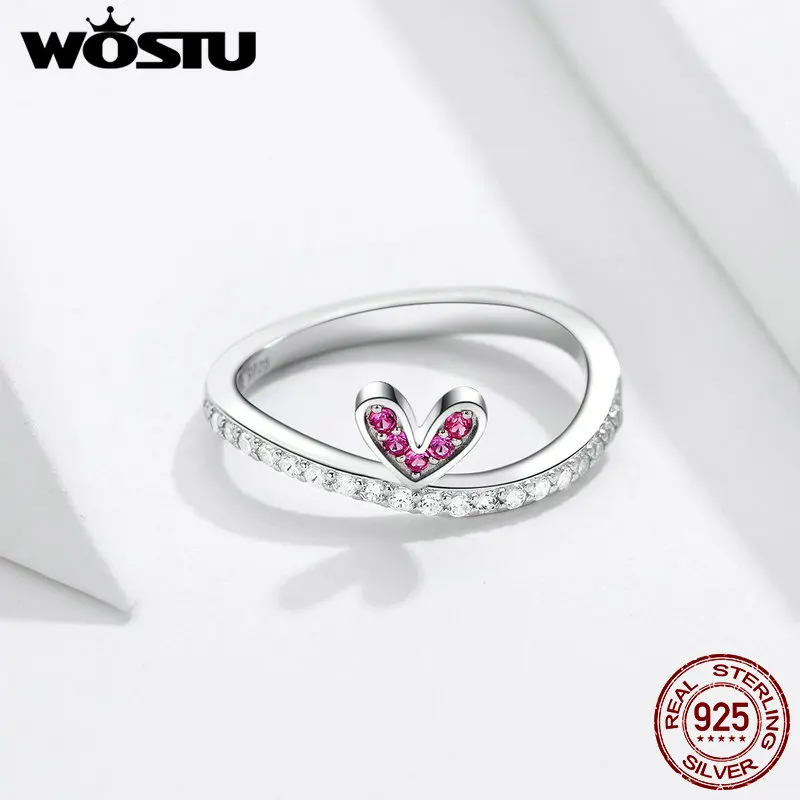 Женское кольцо с красными кроличьими ушками из серебра 100% пробы | Украшения и