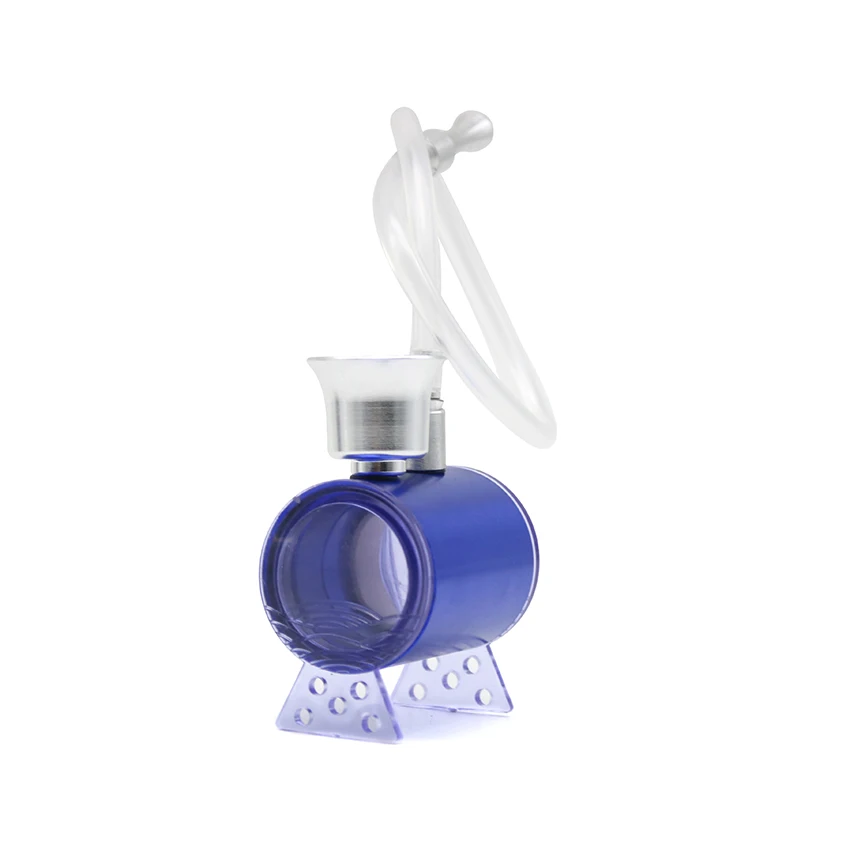 1 шт. мини стильная портативная акриловая трубка для курения один шланг из ПВХ