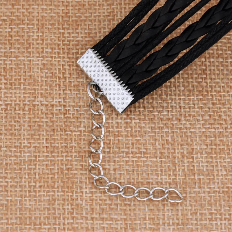 Houbian Древо жизни тканый браслет Бесконечность серебряное сочетание подарок на