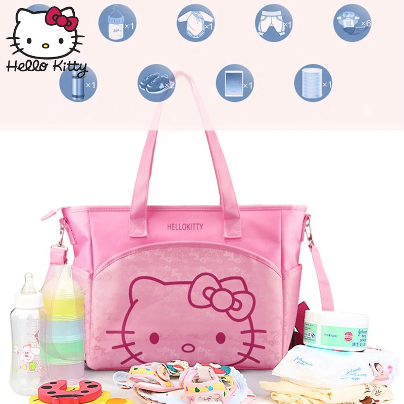 Рюкзак для беременных Hello Kitty вместительный рюкзак подгузников рюкзаки