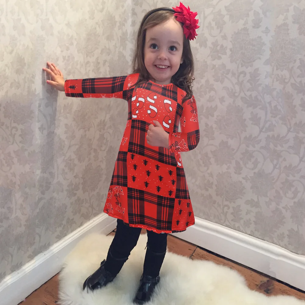 Winter Butterfly Princess Dress for Girls | Unicorn Print | Christmas Party Dress | Children's Kids Girls Autumn Dresses image 5