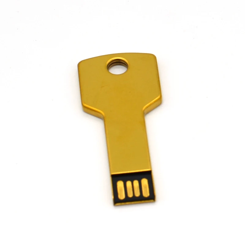 USB 2 0 флеш-накопитель автомобиль U диск из метала золотого цвета ключ модель
