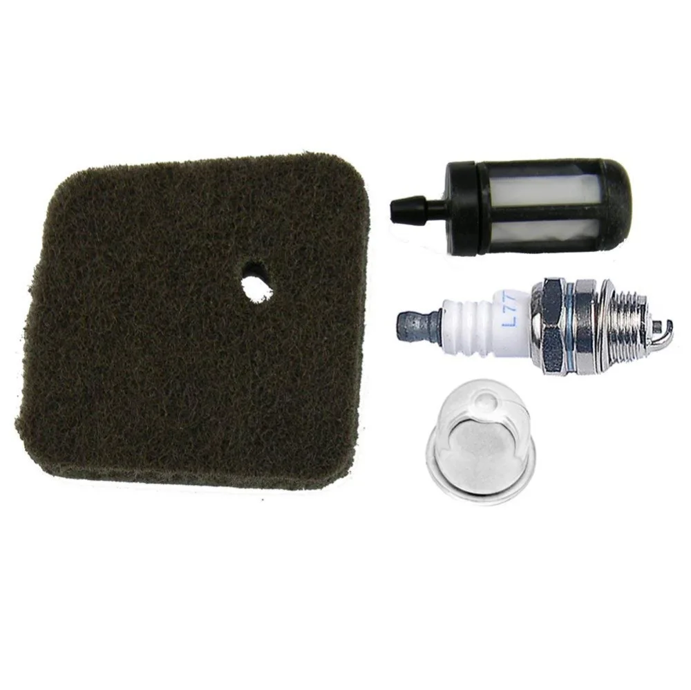 Spark Plug & топлива Воздушный фильтр грушу для STIHL FC55 FS38 FS45 FS46 FS55 HS45 KM55 HL45 мотокосу 4140 124