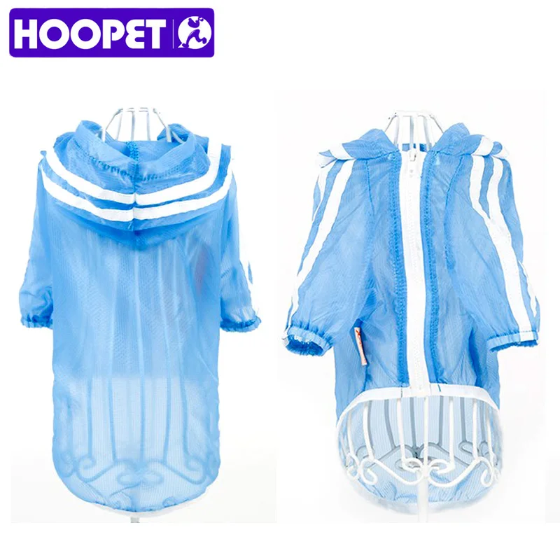 HOOPET собака/кошка УФ Защита от Солнца защиты быстросохнущая Slim Fit Тонкий