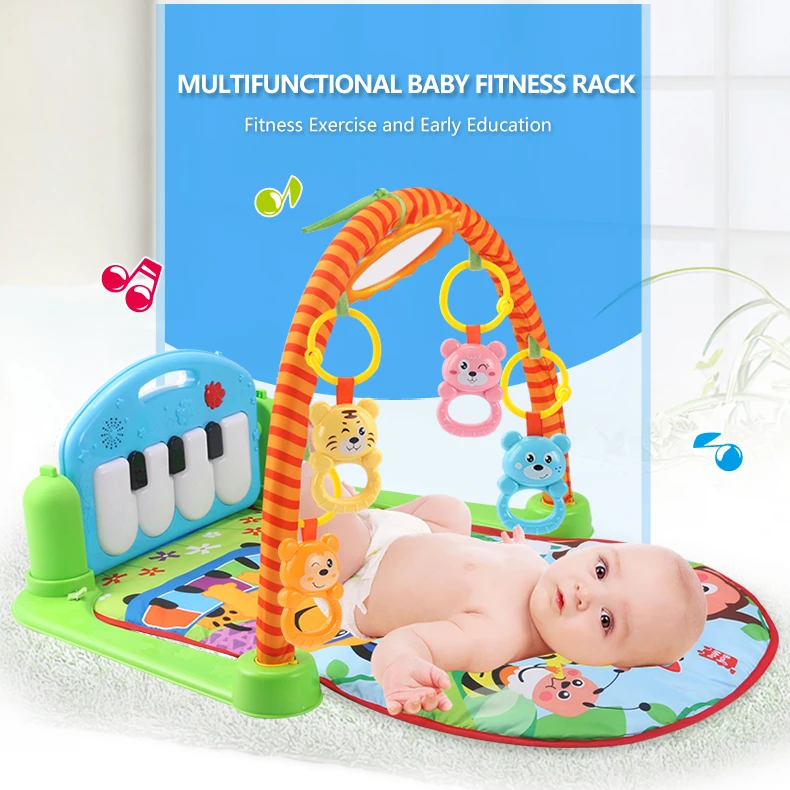 Yobee Новорожденный Многофункциональный Фортепиано Фитнес Стойку С Музыка