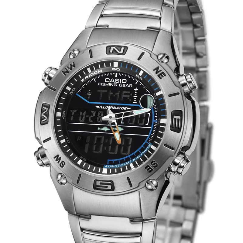 Спортивные мужские часы Casio студенческий стол многофункциональный для охоты