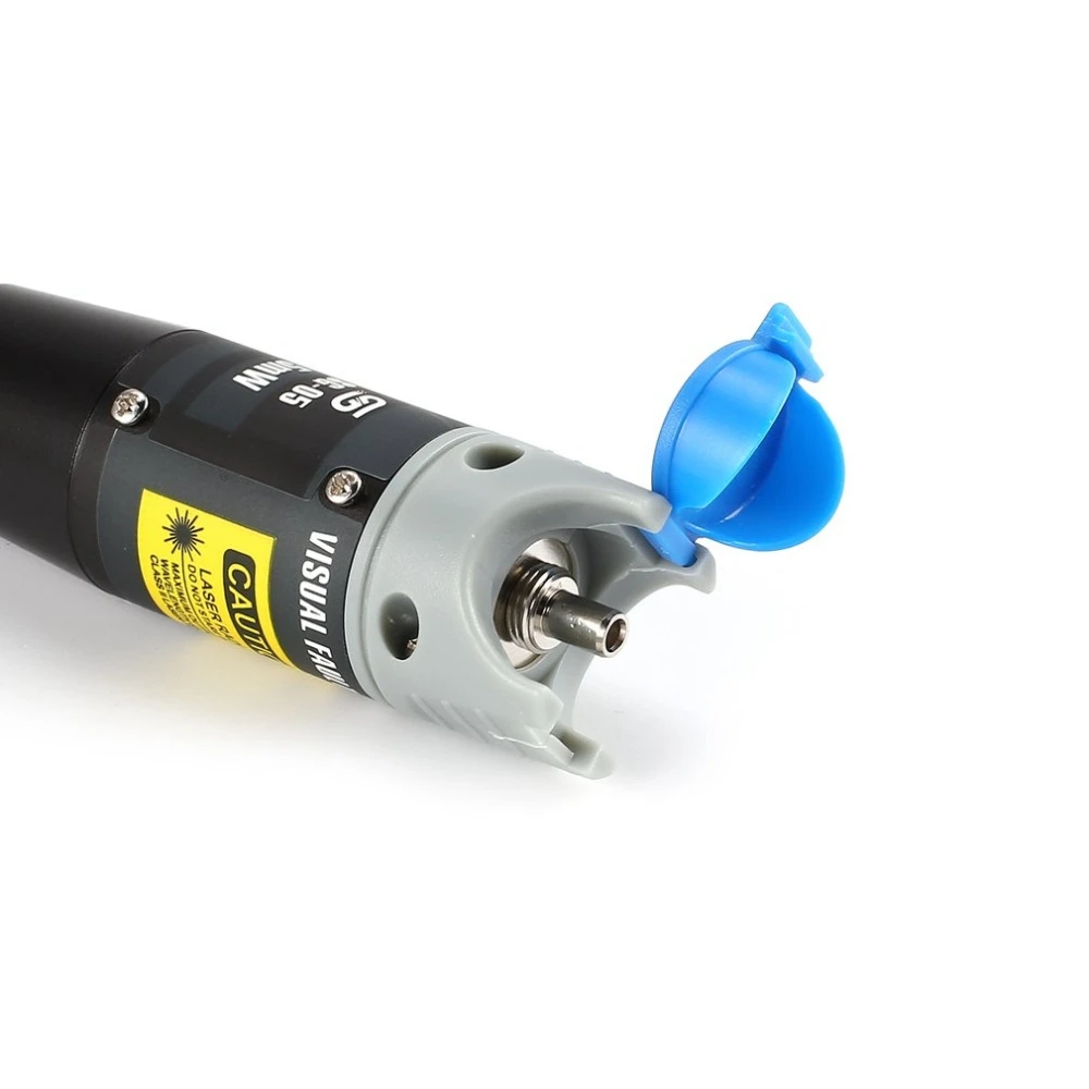 Портативный 5 МВт Волоконно оптический тестовый ручка красный источник света Тип