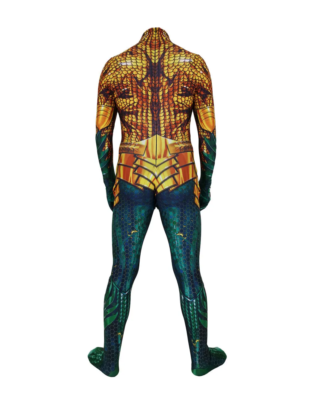 Костюм для косплея Aquaman костюм супергероя с 3D принтом на Хэллоуин зентай мужчин и