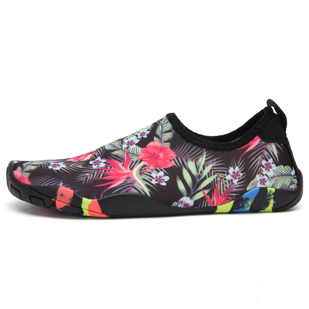 Водонепроницаемая обувь для плавания; Мужская и женская пляжная обувь; мягкая прогулочная обувь унисекс на плоской подошве; обувь для йоги; нескользящие кроссовки;# D