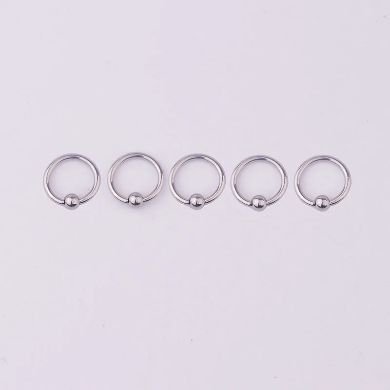 Серьги кольца Sellsets из титановой анодированной нержавеющей стали для пирсинга