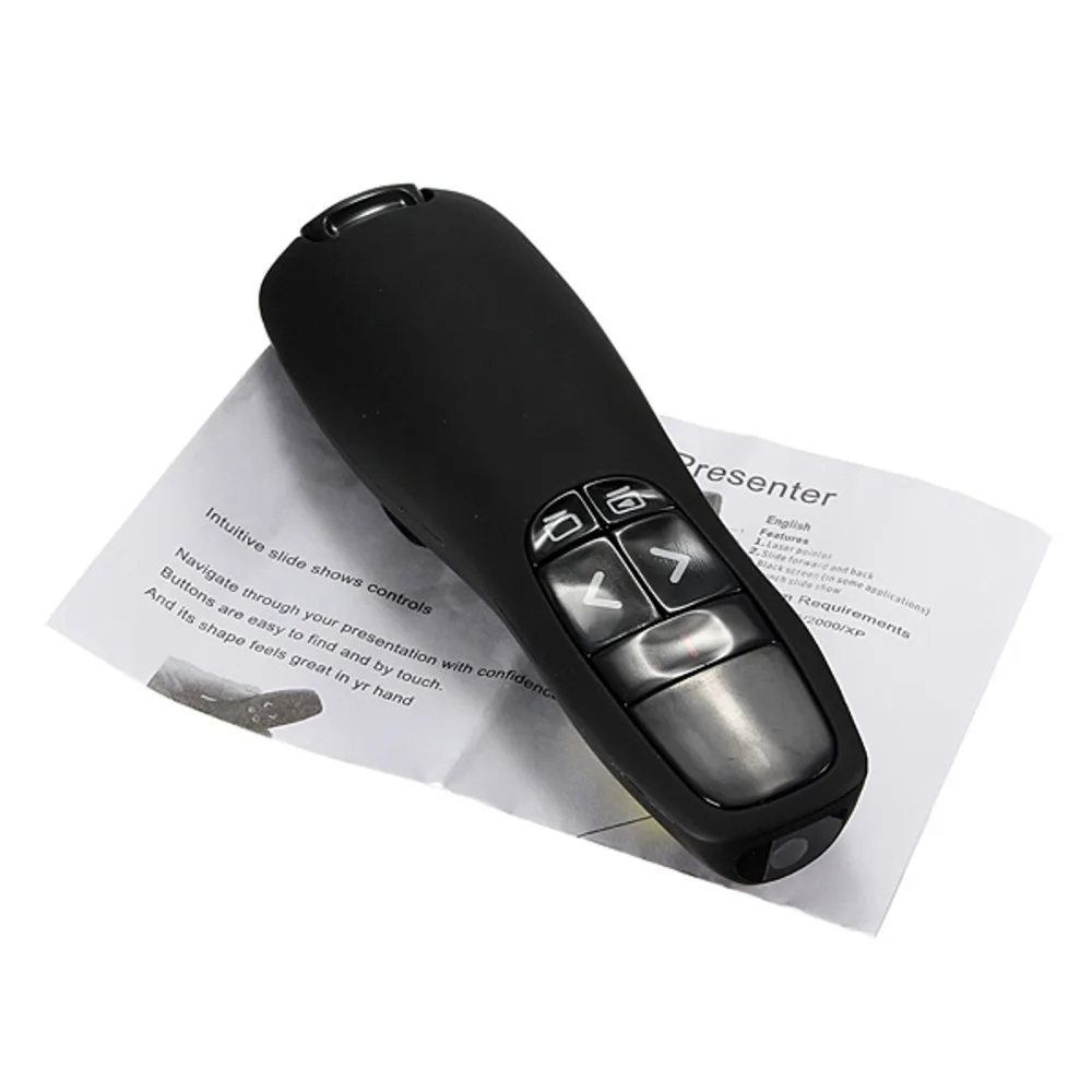 R400 2 4 GHz USB беспроводной PPT RF пульт дистанционного управления Presenter лазерная указка