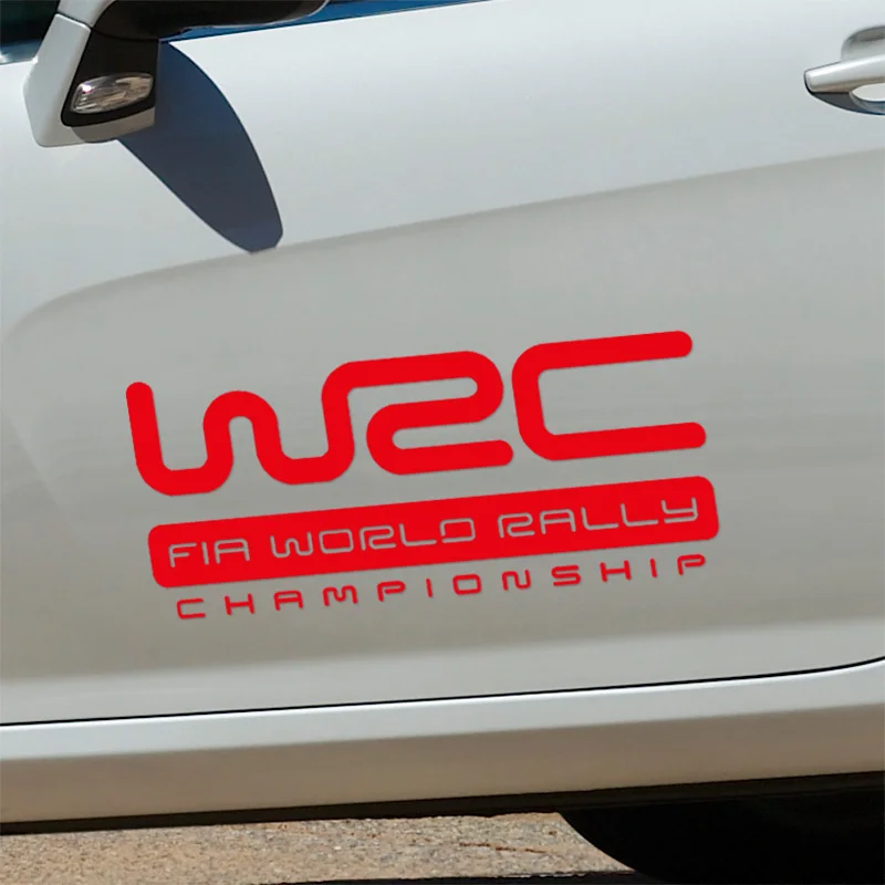 1 пара WRC гоночный дизайн всего тела наклейка для автомобиля-Стайлинг Ford VW Citroen